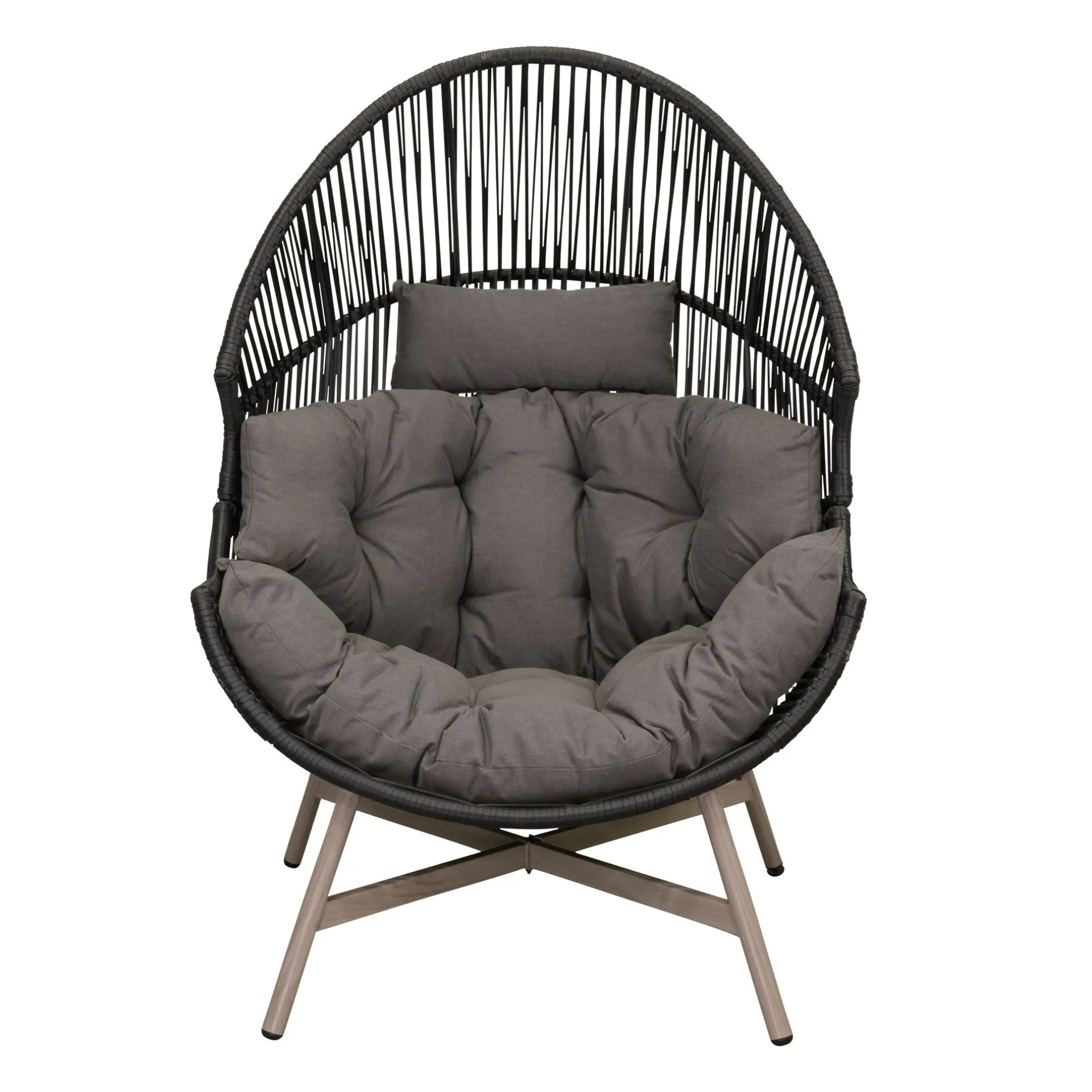 stoel-ei-en-voet-cadzand-zwart-LZscuraQ-1.webp Best Bois Le Duc Stoel Ei En Voet Cadzand Zwart Met Kussen