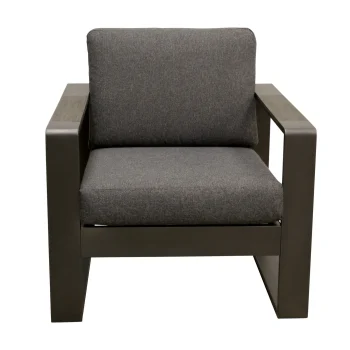 New Bois Le Duc Stoel Malviza Antraciet Met Kussens