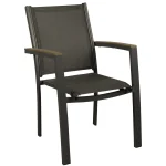 Discount Bois Le Duc Stoel Stapel Sangro Antraciet