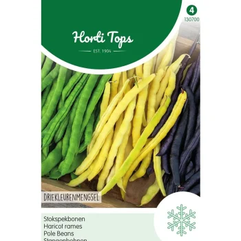 Sale Horti Tops Stokspekbonenmengsel Zaad 3 Kleuren