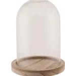 Discount Natural Collections Stolp Glas Met Voet 12 X 13 Cm