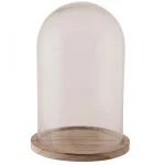 Outlet Natural Collections Stolp Glas Met Voet 17 X 25 Cm