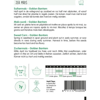 Online Horti Tops Suikermaïs Golden Bantam Zaad