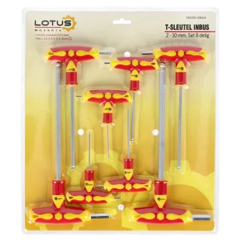 Outlet Lotus T-sleutel Inbus Set 8-delig