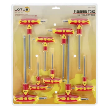 Hot Lotus T-Sleutel Torx Set 9-delig