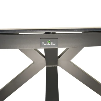 Clearance Bois Le Duc Tafel Bembo 150cm Antraciet