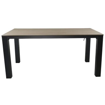 Discount Bois Le Duc Tafel Cardona 160x87 Cm Antraciet