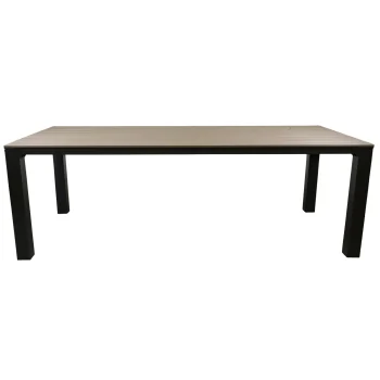 Fashion Bois Le Duc Tafel Cardona 220x100 Cm Antraciet