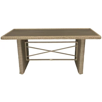 Online Bois Le Duc Tafel Caspoli 150x80cm White Orchid