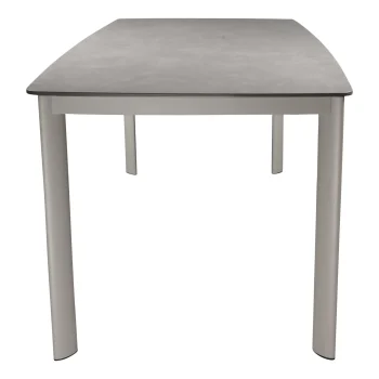 Clearance Bois Le Duc Tafel Civate 180x90cm Milky Grey