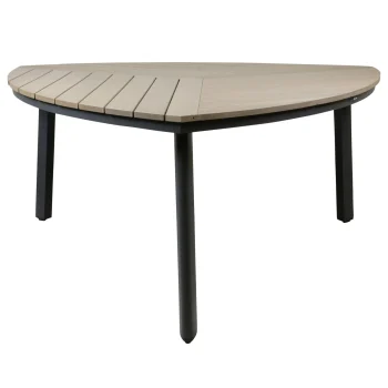 Clearance Bois Le Duc Tafel Fidenza 169x169cm Antra Metal