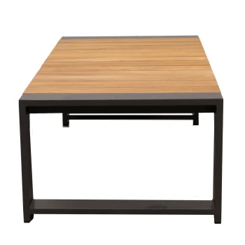 Outlet Bois Le Duc Tafel Foxton 116x60 Cm Antraciet