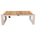 Best Bois Le Duc Tafel Foxton 116x60cm Wit