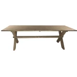 Fashion Bois Le Duc Tafel Langley 250x100 Grey Wash