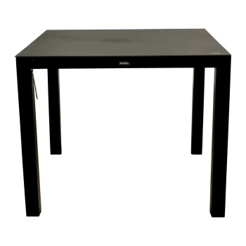 Outlet Bois Le Duc Tafel Maseria 90x90cm Zwart