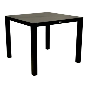Outlet Bois Le Duc Tafel Maseria 90x90cm Zwart