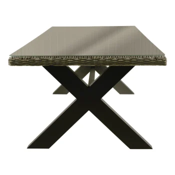 Discount Bois Le Duc Tafel Medola 210x100cm Willow Grey