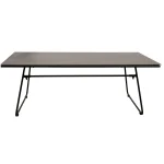 Hot Bois Le Duc Tafel Mezzavia 110x60cm Zwart