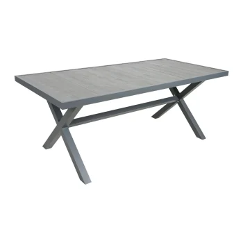 Outlet Bois Le Duc Tafel Serena 245x94 Cm Antraciet