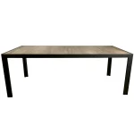 Clearance Bois Le Duc Tafel Taggia 205x100 Cm Antraciet