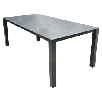Outlet Bois Le Duc Tafel Versilia 220x100 Cm Zwart