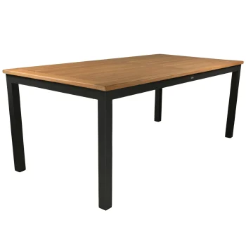 Clearance Bois Le Duc Tafelframe Tavola 157x87cm Antraciet Met