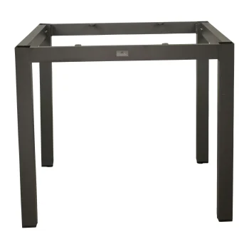 Online Bois Le Duc Tafelframe Tavola 87x87cm Antraciet Met