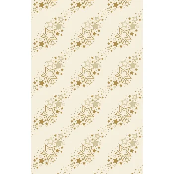 New Duni Tafelkleed Cel 138 X 220 Cm Holiday Star Cream