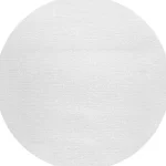 Outlet Duni Tafelkleed Evolin Rond 180 Cm Wit