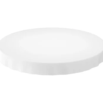 Outlet Duni Tafelkleed Evolin Rond 180 Cm Wit