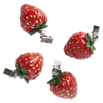 Best Decoris Tafelkleedgewicht Aardbei 4st.