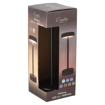 Online O'malley Tafellamp LED-ww+RGB Solar