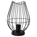 Discount Tafellamp Thimory 30cm E27 Zwart