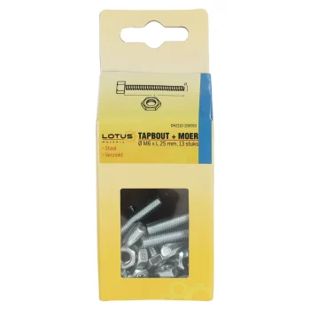 Discount Lotus Tapbout Met Moer M6 X 25 Mm 13st.