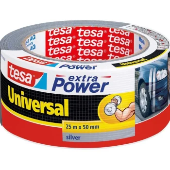 Discount Tesa Tape Power Uni 50mmx25M Grijs
