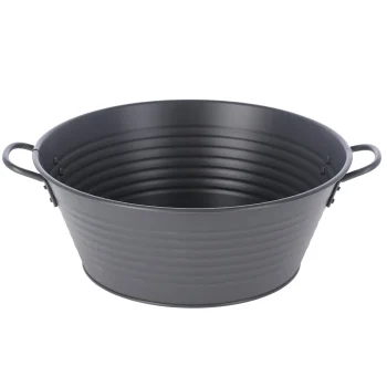 Fashion Teil Zink 34 Cm Mat Antraciet