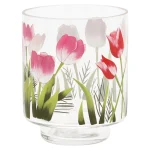 New Van Cranenbroek Theelicht Glas Tulp 11cm