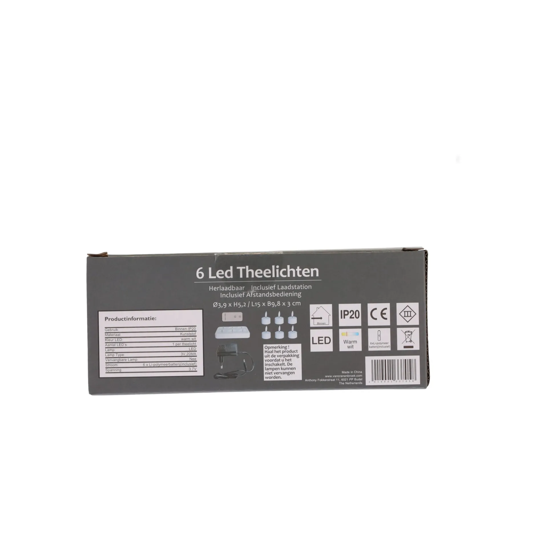 theelicht-led-6-stuks-warm-w-vZNeDkIx-2.webp Hot O'malley Theelicht LED 6 Stuks - Warm Wit - Oplaadbaar