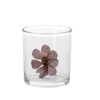 Fashion O'malley Theelichthouder Glas Bloem 8 Cm