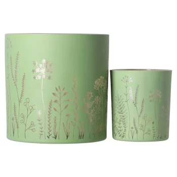 Sale Van Cranenbroek Theelichthouder Green Garden 15 X 15 Cm