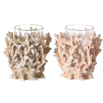 Hot Natural Collections Theelichthouder Koraal 8 Cm