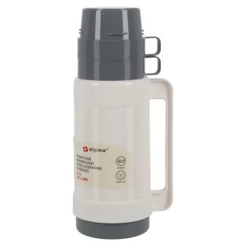 New Alpina Thermoskan + 2 Kopjes 1L