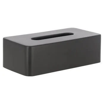 New Van Cranenbroek Tissuehouder Zwart 26x13 Cm