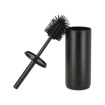 Fashion Nevac Toiletborstel Met Houder Soft Close Zwart