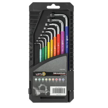 Online Lotus Torx Sleutelset 9-delig Pro Line