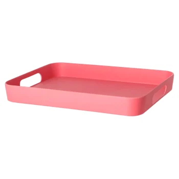 Online O'malley Tray Bamboe 41 X 31 Cm Rose