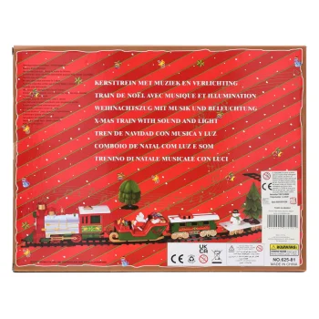 Best Trein X-mas Santa Express 260 Cm