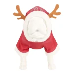 Fashion Trui Hond Kerst Holidays Rood 25cm