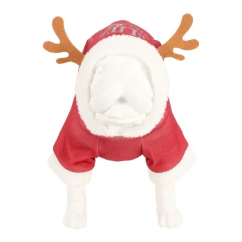 Fashion Trui Hond Kerst Holidays Rood 25cm