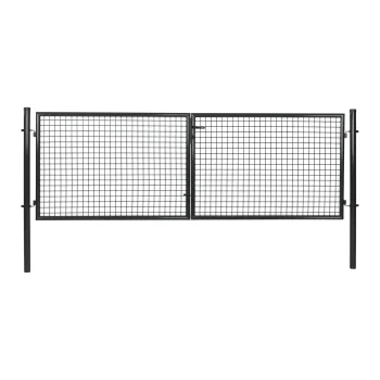 Hot Bel Garden Tuinpoort Dubbel 3M H100 Zwart